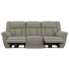 Sentinel Smoke Power Lay Flat Reclining Sofa