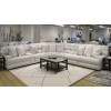Carmen Bone 7-Piece Power Reclining Sectional w/ Power Headrests