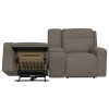 Caleb Raisin Zero Gravity Power Reclining Living Room Set w/ Power Headrests