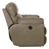 Costa Power Lay Flat Reclining Living Room Set (Putty)