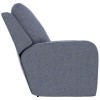 Lullaby Denim Power Auto-Glide Recliner w/ Power Headrest