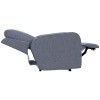 Lullaby Denim Power Auto-Glide Recliner w/ Power Headrest