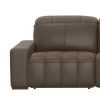 Spoleto Cafe Latte Modular Power Reclining Sectional w/ Power Euro Headrests