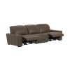 Spoleto Cafe Latte Power Reclining Sofa w/ Power Euro Headrests