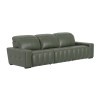 Spoleto Pine Power Reclining Sofa w/ Power Euro Headrests