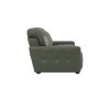Spoleto Pine Power Reclining Sofa w/ Power Euro Headrests