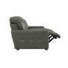Spoleto Pine Power Reclining Sofa w/ Power Euro Headrests