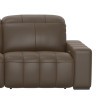Spoleto Cafe Latte Modular Power Reclining Sectional w/ Power Euro Headrests