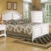 Cottage Traditions Panel Bed (White)