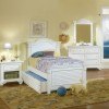 Cottage Traditions Youth Panel Bedroom Set (White)