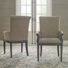 Savona Camille Upholstered Arm Chair (Set of 2)