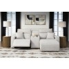 Modmax II Stone 3-Piece Power Reclining Sectional w/ Right Chaise