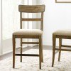 The Nook Counter Height Chair (Oak) (Set of 2)