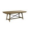 The Nook 80 Inch Trestle Dining Table (Brushed Oak)