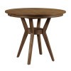 The Nook 44 Inch Round Counter Height Dining Table (Hewned Maple)