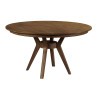 The Nook 44 Inch Round Dining Table (Hewned Maple)