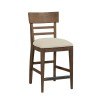 The Nook Counter Height Side Chair (Hewned Maple) (Set of 2)