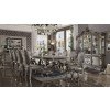 Versailles 120 Inch Dining Room Set (Antique Platinum)