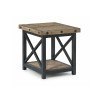 Carpenter End Table (Light Brown)