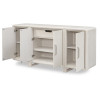 Maren Fresh Canvas Fluted Credenza