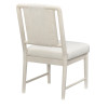 Maren Fresh Canvas Double Pedestal Dining Room Set w/ Woven Back Chairs