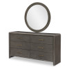 Maren Truffle Woven Panel Bedroom Set