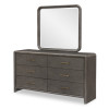 Maren Truffle Woven Panel Bedroom Set
