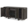 Maren Truffle Fluted Credenza
