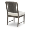 Maren Truffle Double Pedestal Dining Room Set w/ Woven Back Chairs