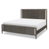 Maren Truffle Woven Panel Bed
