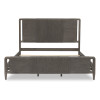 Maren Truffle Woven Panel Bed