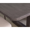 Maren Truffle Double Pedestal Dining Room Set w/ Woven Back Chairs