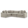Maxton Heights Pebble 4-Piece Sectional