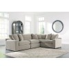 Maxton Heights Pebble 4-Piece Sectional
