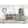 Maxton Heights Pebble 4-Piece Sectional