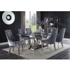 Nasir Dining Room Set w/ Satinka Chairs