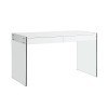 Contemporary Gloss White Desk