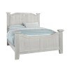 Sawmill Arch Poster Bed (Alabaster Two-Tone)