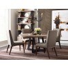AD Modern Synergy Concentric Round Dining Set w/ Contour Chairs