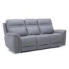 Cooper Blue Gray Triple Zero Gravity Power Reclining Sofa