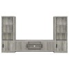 Burke Entertainment Center w/ 71 Inch TV Stand