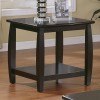 Bowed Legs End Table