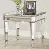 Mirror Panels End Table