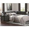 Accrington Granite Right Chaise Sectional w/ Sleeper