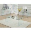Clear Modern Occasional Table Set