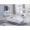 Glossy White Occasional Table Set