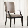 Plank Road Howell Arm Chair (Charcoal) (Set of 2)