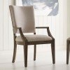 Plank Road Howell Arm Chair (Stone) (Set of 2)