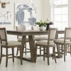 Plank Road Kimler Counter Dining Table (Stone)