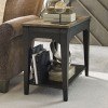 Plank Road Artisans Chairside Table (Charcoal)